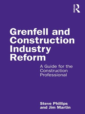 cover image of Grenfell and Construction Industry Reform